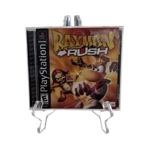 Rayman Rush Sony PlayStation 1 PS1 2002 Racing Game Ubi Soft NTSC CIB